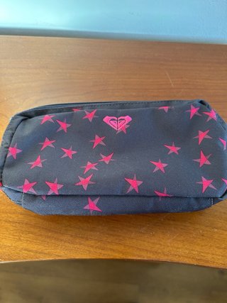 Neceser/Estuche Roxy Estrellas Rosa Negro