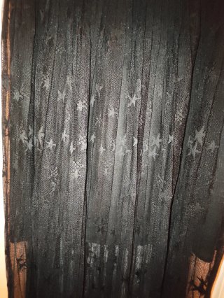 Vestido negro Mango con estrellas