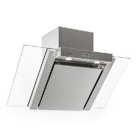 CAMPANA DECORATIVA ACERO-CRISTAL 90cm