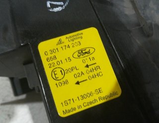 Faro izquierdo ford 243730 0301174203 mondeo iii