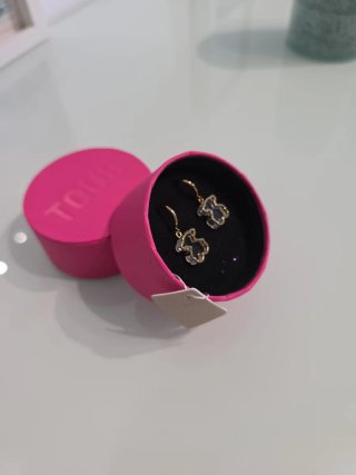 Pendientes Tous Oso Dorados Nuevos