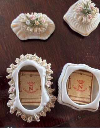 Set 2 Pezzi Capodimonte