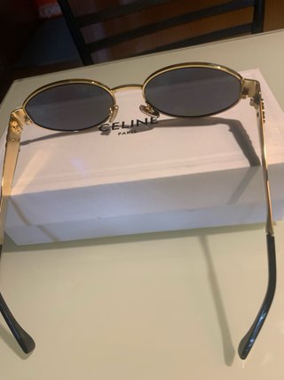 Gafas de sol Celine doradas y verdes