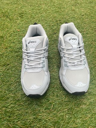 ASICS Talla 40 Gris Claro/Blanco