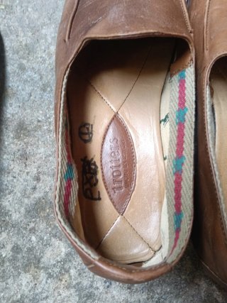 Mocasines Trotters Hombre Talla 43 Marrones