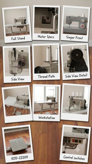 Máquina de coser Fomax alta potencia monofasica