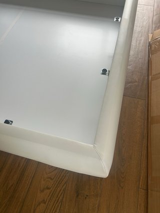 Canapé polipiel blanco 1,50 x 2 m