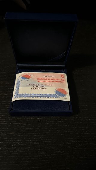 Moneda Conmemorativa El Quijote Clavileño