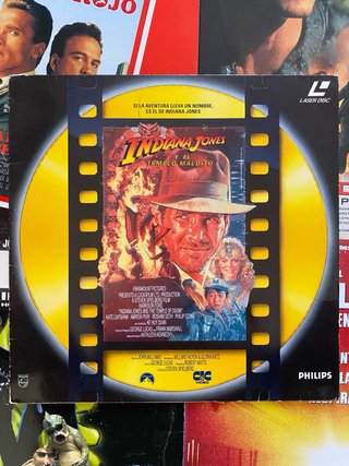 Trilogía Indiana Jones Laser Disc