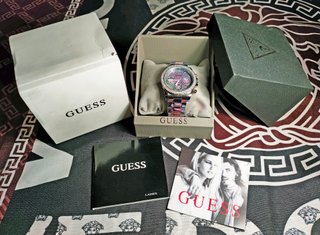 Reloj GUESS mujer nuevo, multicolor