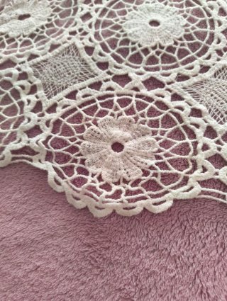 Chaleco crochet blanco