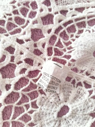 Chaleco crochet blanco