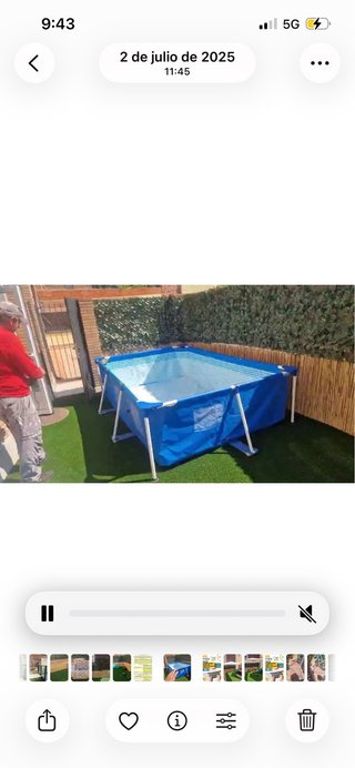 Piscina Intex 3x2x0.75m