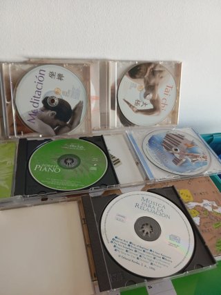 CDs Relajantes: Meditación, Tai Chi, Piano, Jazz
