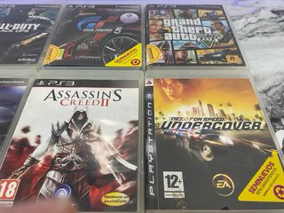 Pack 8 Juegos PS3: Call of Duty, FIFA, GTA V, Gran