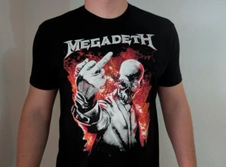 CAMISETA NEGRA - MEGADETH - TALLA L y más...