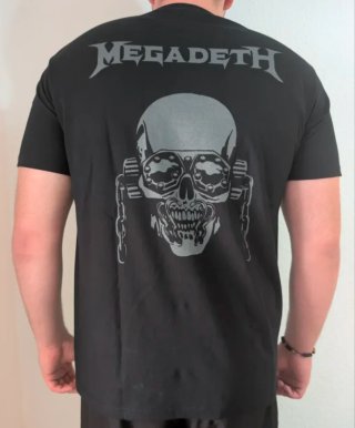CAMISETA NEGRA - MEGADETH - TALLA L y más...