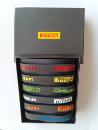 Pulseras de caucho Pirelli