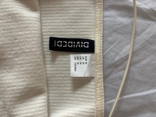 Vestido H&M tirantes asimétrico beige