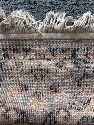 Alfombra Oriental Vintage Grande Gris Morado