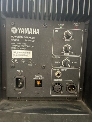 Altavoz Yamaha MSR400