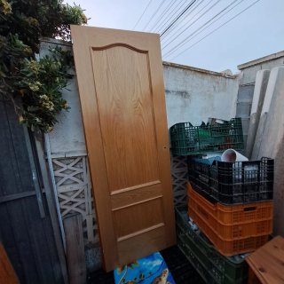 Puertas de madera maciza