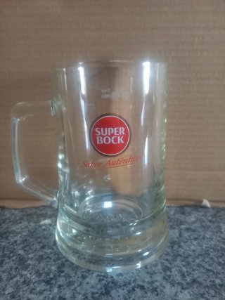 Caneca Super Bock Vidro