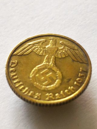 Lote 3 monedas época nazi