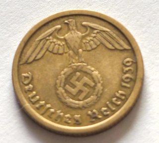 Lote 3 monedas época nazi
