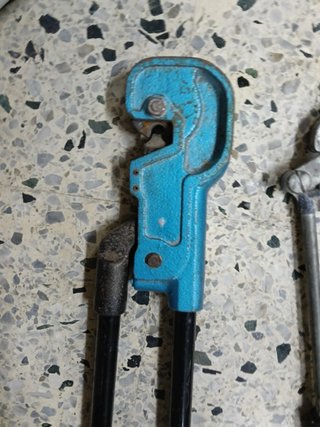 Crimpadora Manual Azul