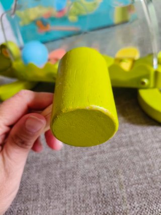Cocodrilo martillo madera juguete
