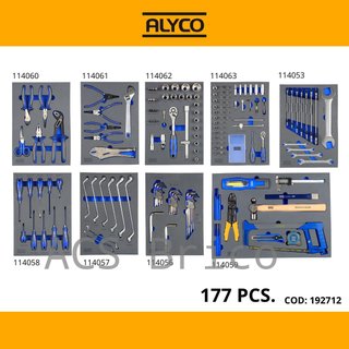 Carro Herramientas 177 Piezas Alyco 192712