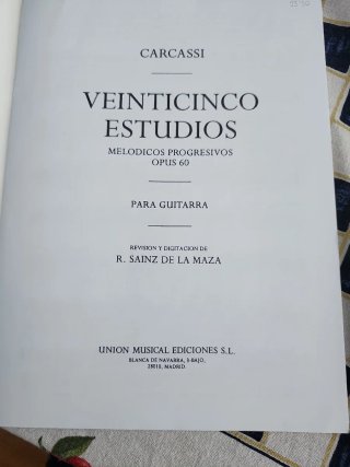 Carcassi - 25 Estudios para Guitarra