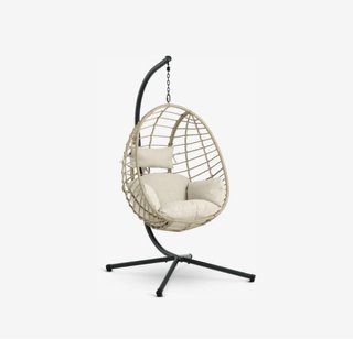 Silla Colgante Huevo Exterior Beige Jysk