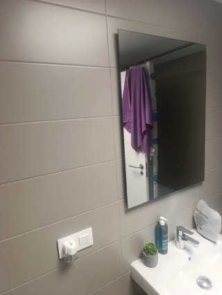 Espejo de baño moderno