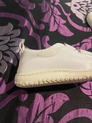 Zapatos Feroz Niña/Niño Blancos Velcro
