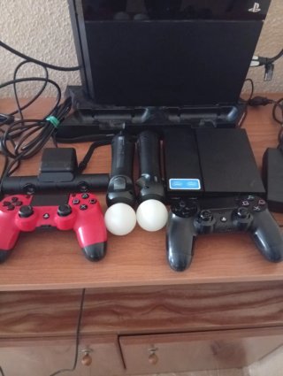 Consola PlayStation 4 Fat Negra
