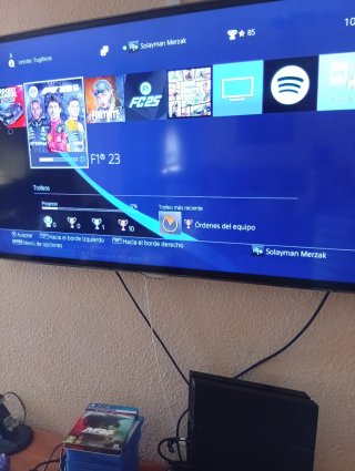 Consola PlayStation 4 Fat Negra