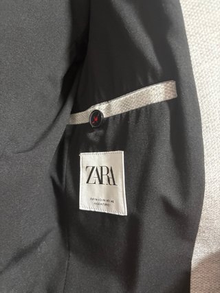 Americana Zara Gris Hombre Verano