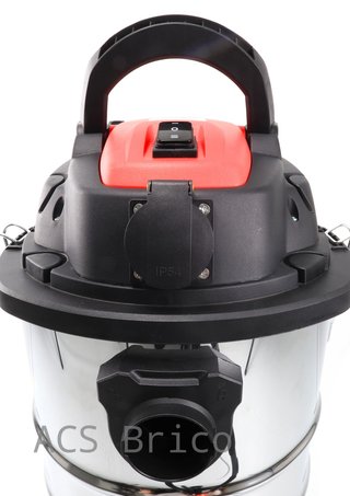 Aspirador Soplador Polvo Líquidos 30L 1600W 63344 - Mader