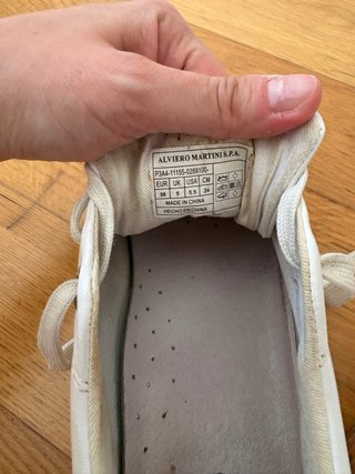 Scarpe Alviero Martini Prima Classe bianche