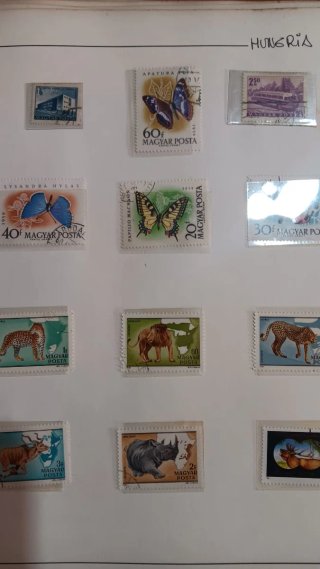 Colección de sellos de Hungría