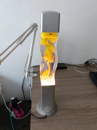 Lámpara de lava Groovy Motion Lamp