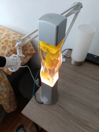 Lámpara de lava Groovy Motion Lamp