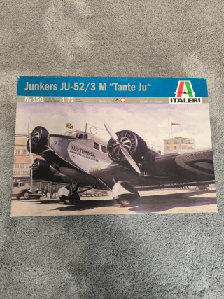 Maqueta Italeri Junkers JU-52/3 M 1:72