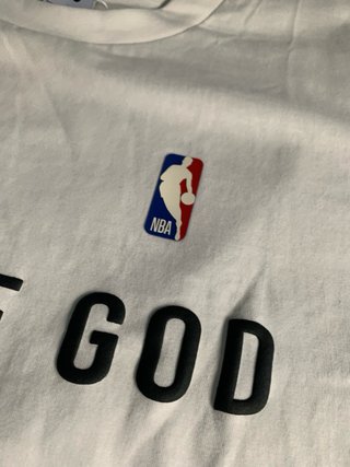 Camiseta Nike NBA Fear of God Blanca