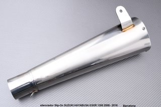 silenciador Slip-On SUZUKI GSXR 1300 2008 - 2018