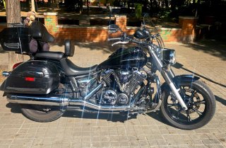 Yamaha Midnight Star 950 C.C. Negra