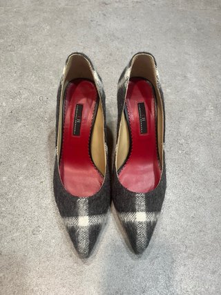 Zapatos de tacón Carolina Herrera cuadros