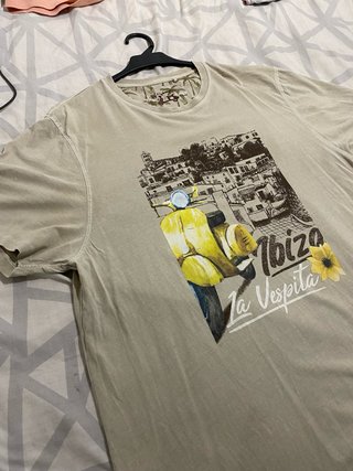 Camiseta La Vespita Ibiza Beige